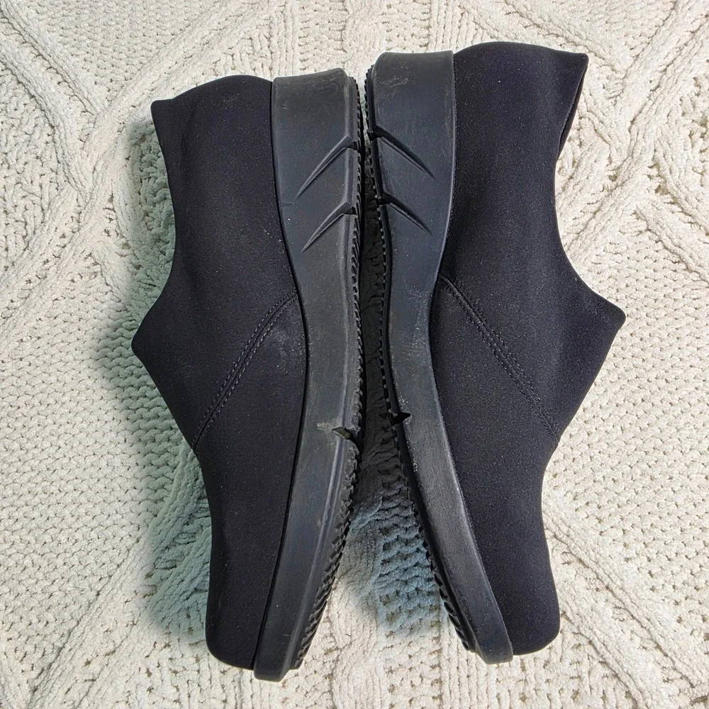 Mephisto Molly‎ GT Gore-Tex Air-Jet Wedge Loafers Black Waterproof Women 7.5
